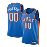 Camisa NBA Oklahoma City Thunder Unissex 2023 Azul - Edição Ícone 