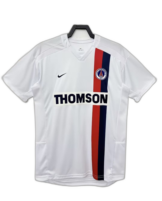 Camiseta de visitante del Paris Saint-Germain (PSG) 02/03 II - Versión retro