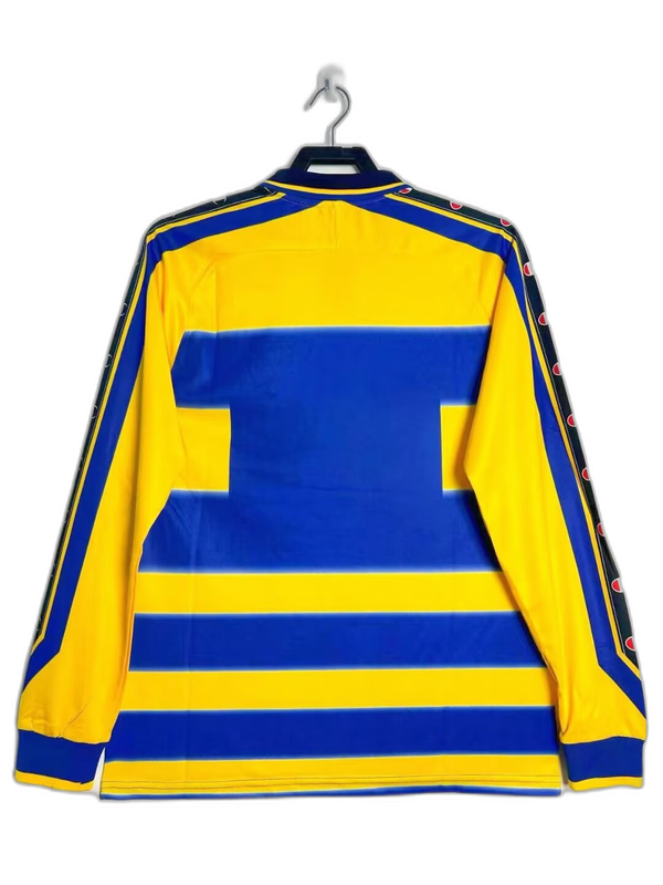 Camisa Parma 99/00 I Home - Manga Longa Versão Retro