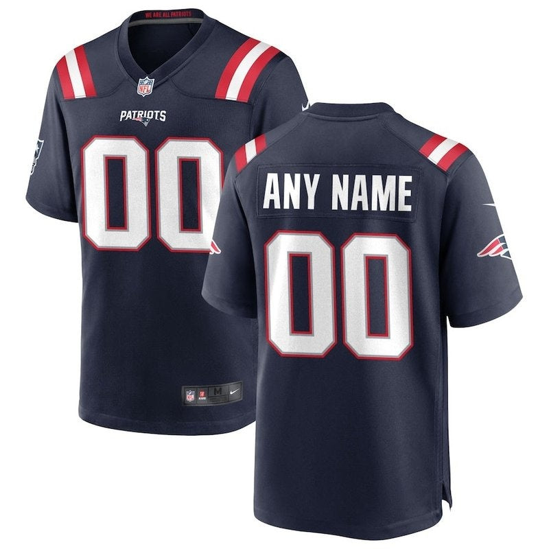 Patriotas - Camiseta personalizada de la NFL - Azul marino