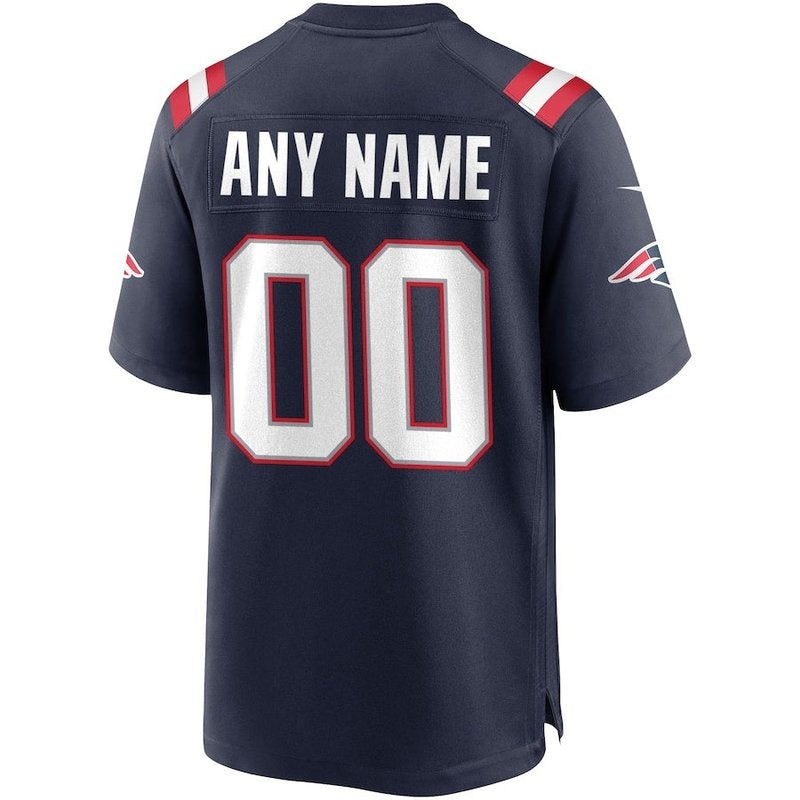 Patriotas - Camiseta personalizada de la NFL - Azul marino