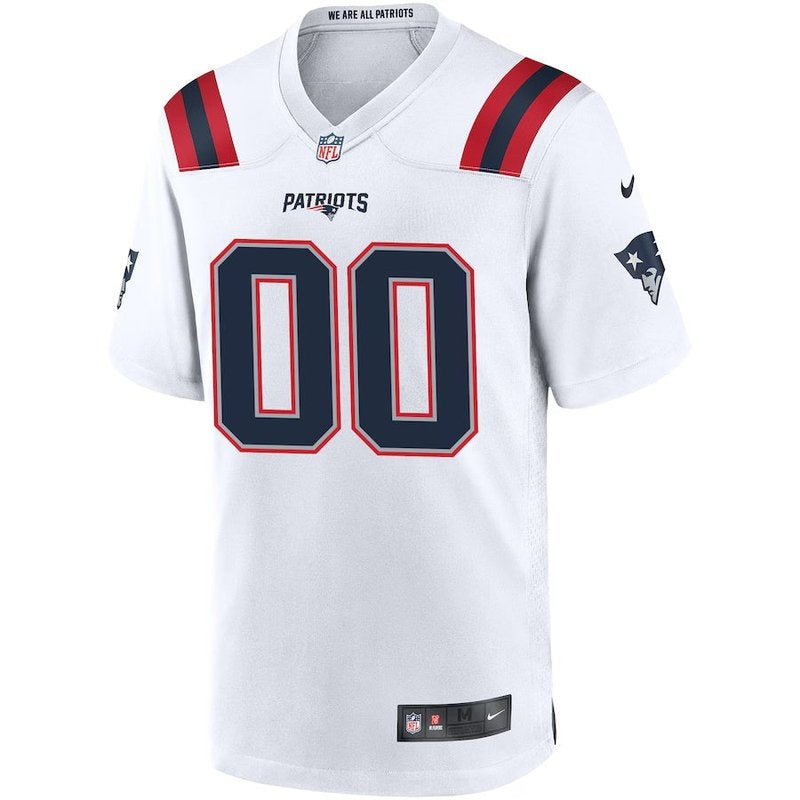 Patriotas - Camiseta personalizada de la NFL - Blanca