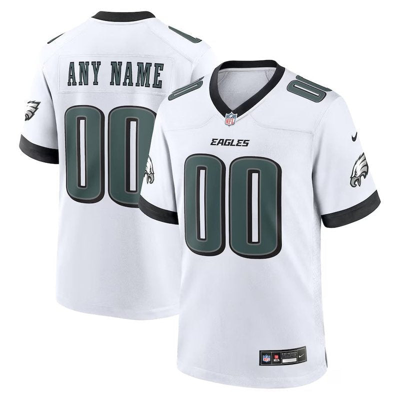 Philadelphia Eagles - Camisa personalizada para jogo da NFL - Branca 
