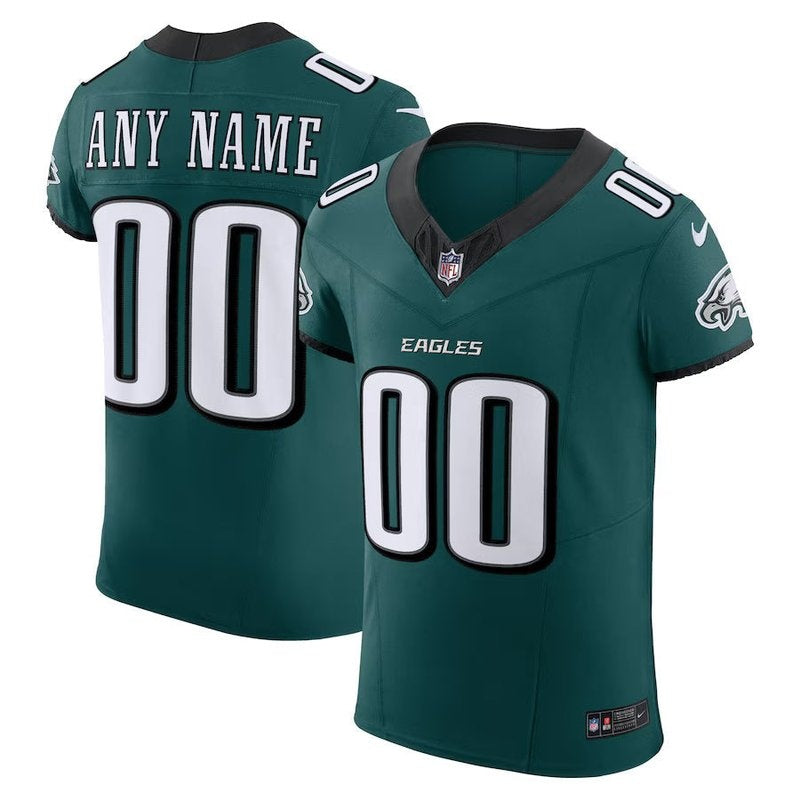 Camisa NFL personalizada do Philadelphia Eagles - Midnight Team - Verde 