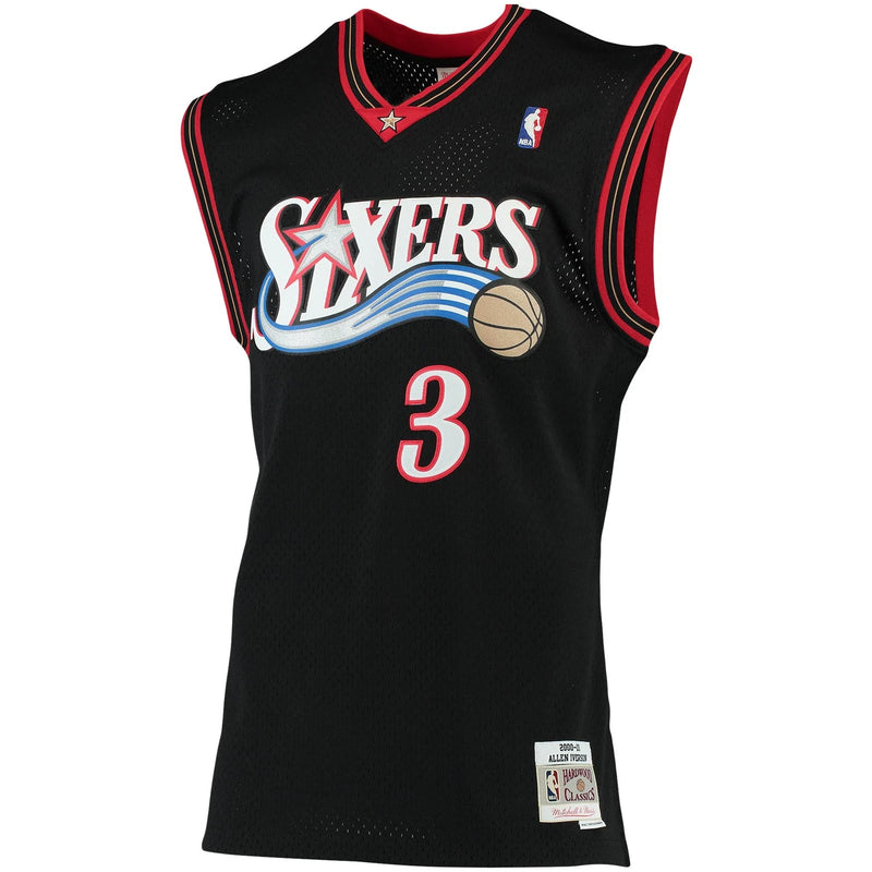 Camiseta unisex de la NBA de Tyrese Maxey, Philadelphia 76ers, 23/24, azul marino, edición City
