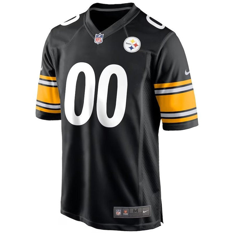 Camiseta personalizada de la NFL de los Pittsburgh Steelers - Negra