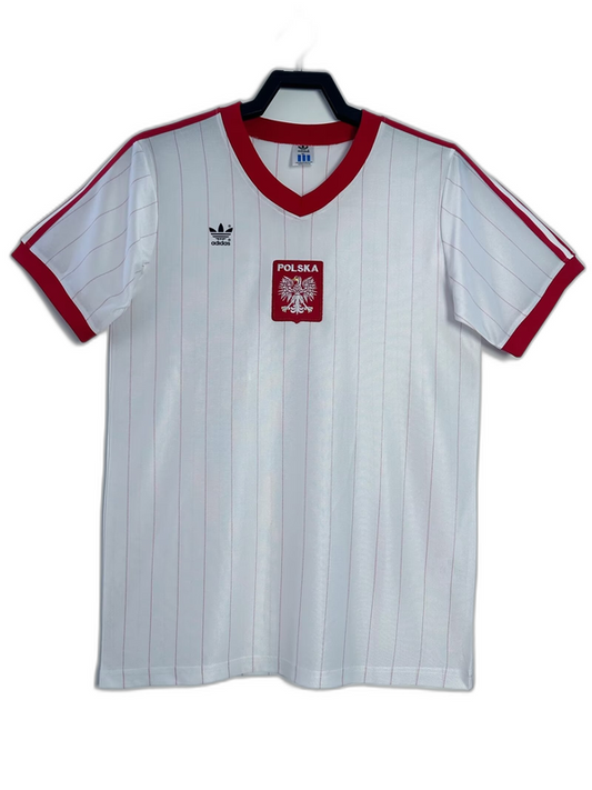 Camisa Polônia 1982 I Home - Versão Retro