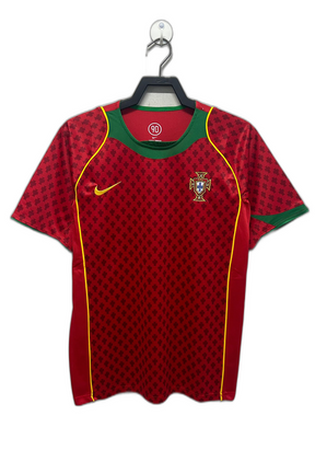 Camisa Portugal 2004 I Home - Versão Retro