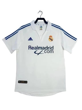 Camisa Real Madrid 01/02 I Home - Versão Retro