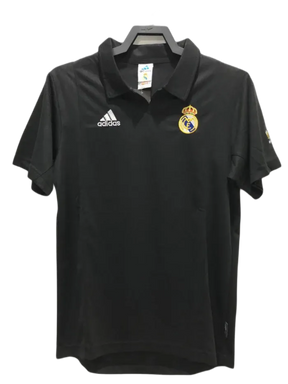 Camisa reserva do Real Madrid 02/03 UCL II - Versão retrô