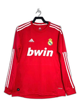 Camisa reserva do Real Madrid 11/12 II - Versão retrô de manga comprida