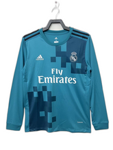 Camiseta de la tercera equipación del Real Madrid 17/18 III - Versión retro de manga larga