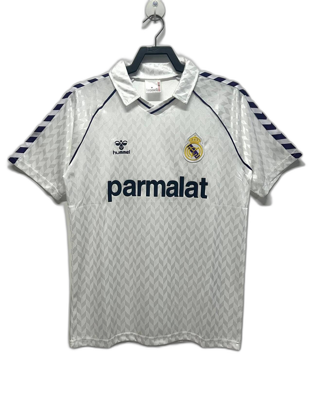 Camisa Real Madrid 86/87 I - Versão Retrô