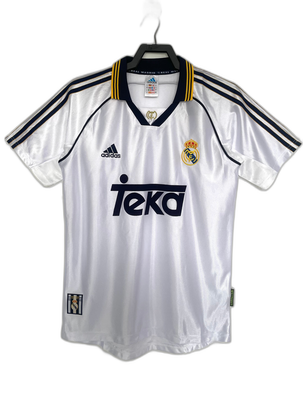 Camisa Real Madrid 98/00 I Home - Versão Retro