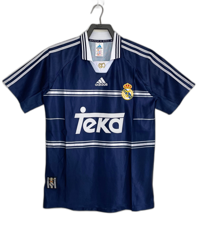 Camisa reserva do Real Madrid 98/99 II - Versão retrô
