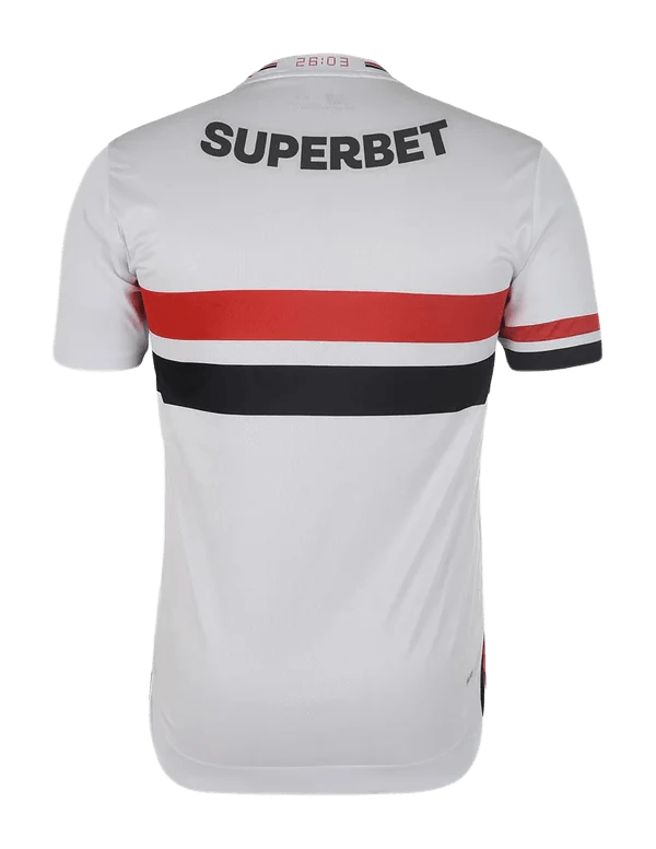 Camiseta Local del Sao Paulo 25/26 I - Patrocinada - Versión Fan 