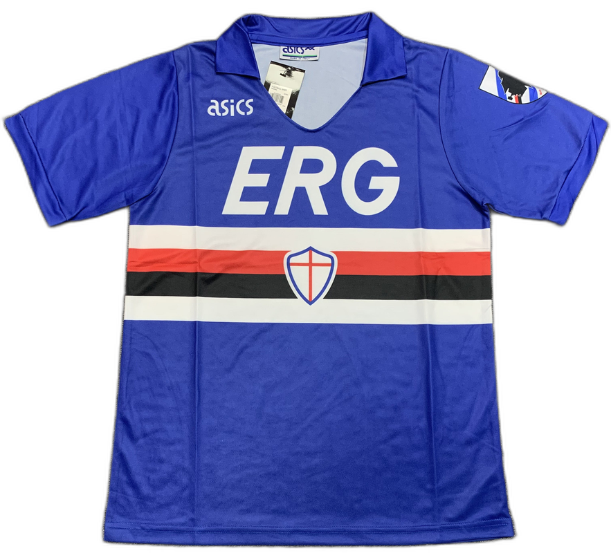 Camiseta local de la Sampdoria 90/91 I - Versión retro