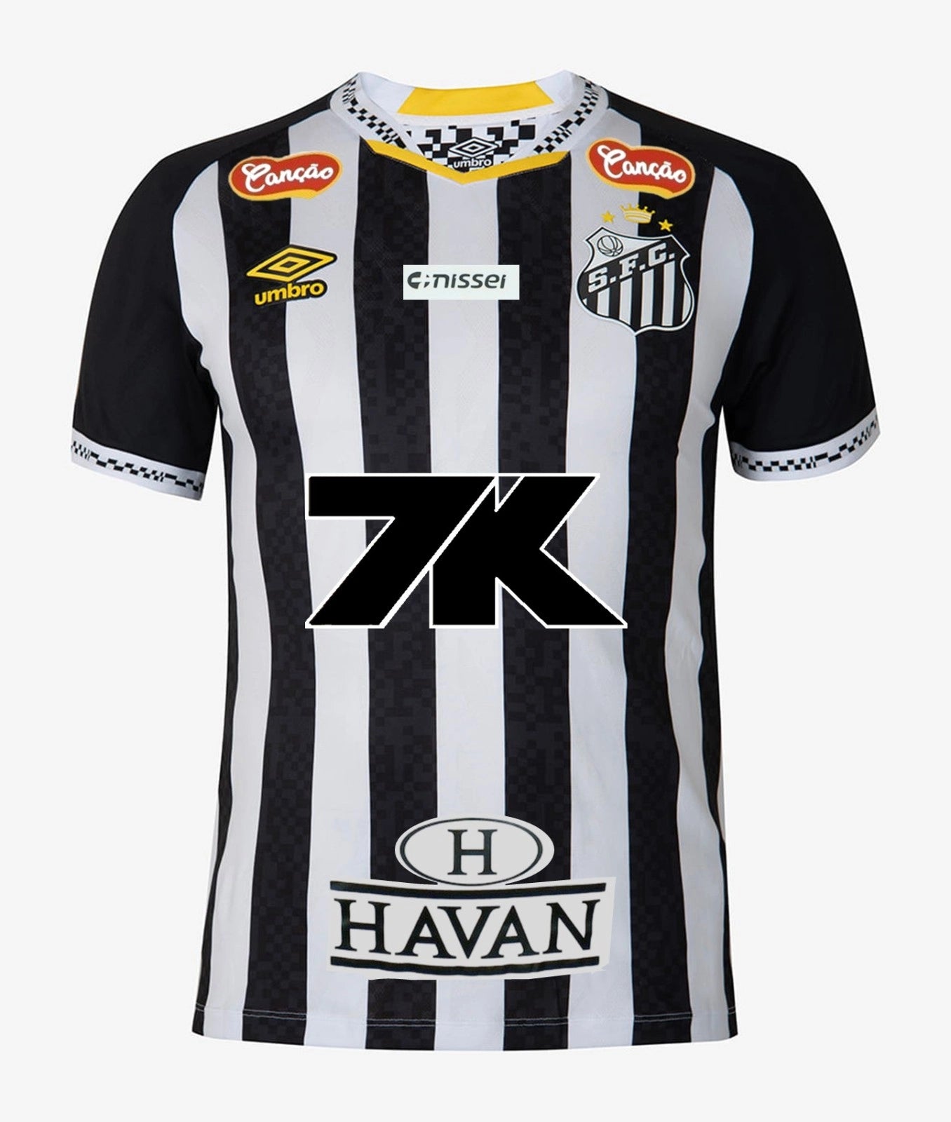 Camiseta local del Santos 24/25 I - Todos los patrocinadores - Versión para aficionados 