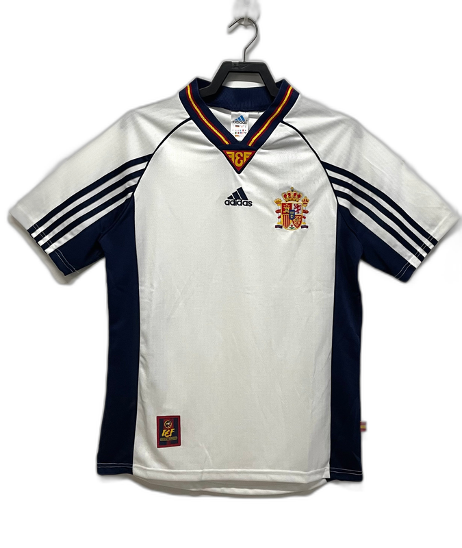 Camisa reserva da Espanha 1998 II - Versão retrô