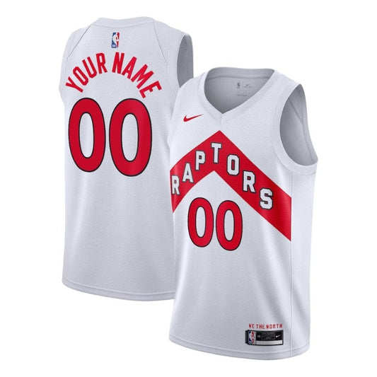 Camisa NBA Toronto Raptors 20223 Unissex - Edição Associação - Branca 