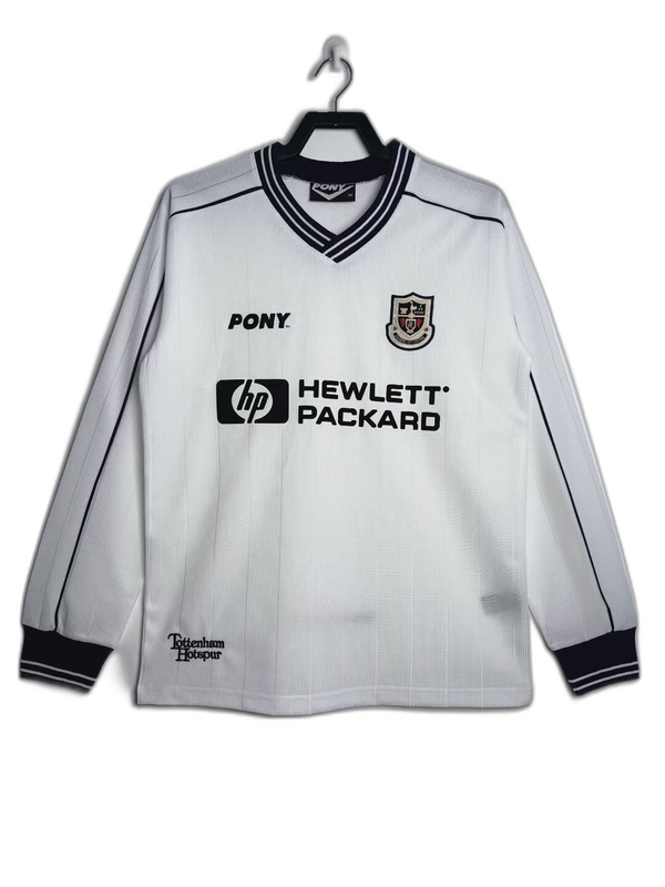 Camisa Tottenham 97/99 I Home - Manga Longa Versão Retro