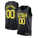 Camisa NBA Utah Jazz Unissex 2023 - Edição Statement - Preta 