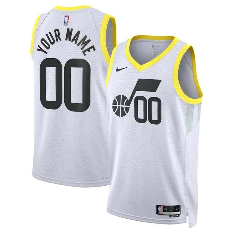 Camisa NBA Utah Jazz Unissex 2023 Branca - Edição Associação 