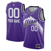 Camiseta unisex de la NBA Utah Jazz 23/24 - Morada - Edición Ciudad