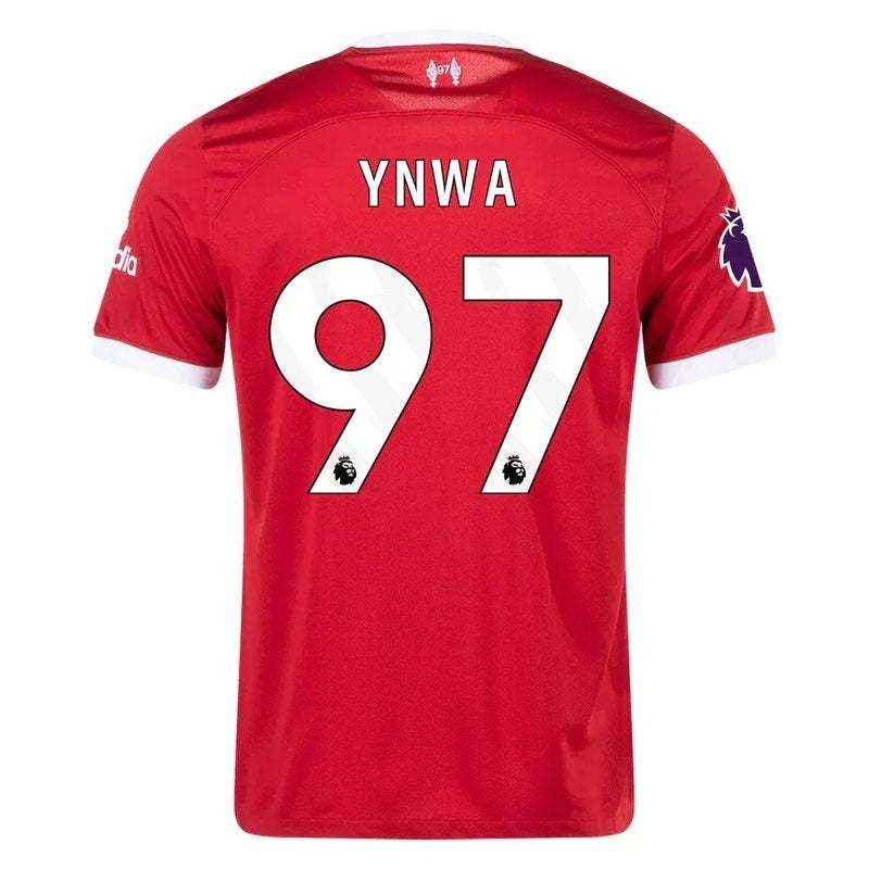 Camiseta local del Liverpool 23/24 de YNWA (versión para aficionados) 