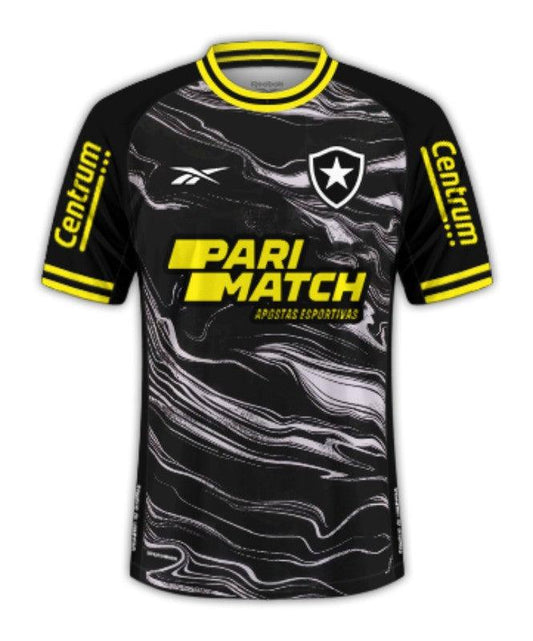 Cuarta camiseta del Botafogo 24/25 IV - Todos los patrocinadores - Versión para aficionados 